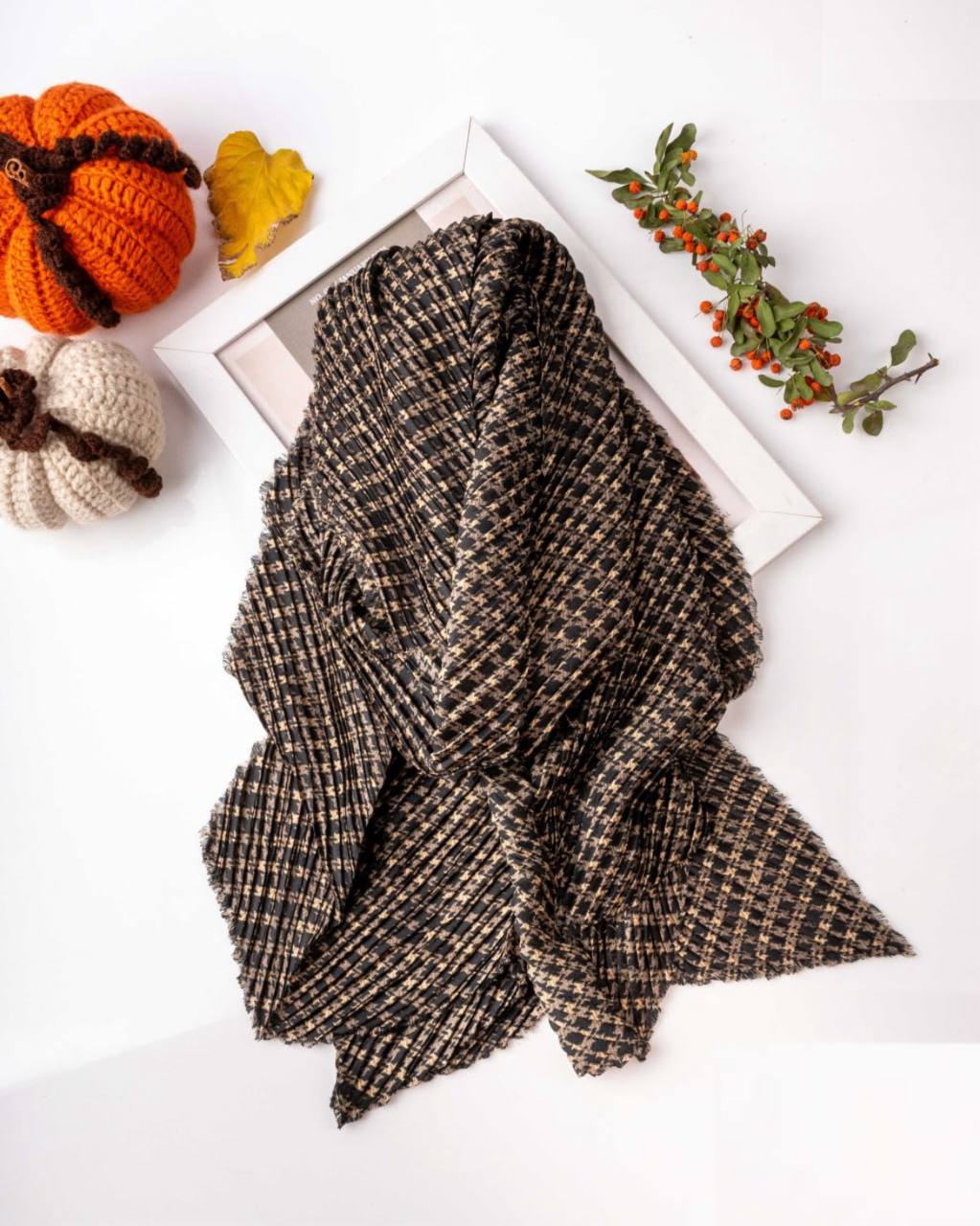 شال پلیسه دورریش وارداتی