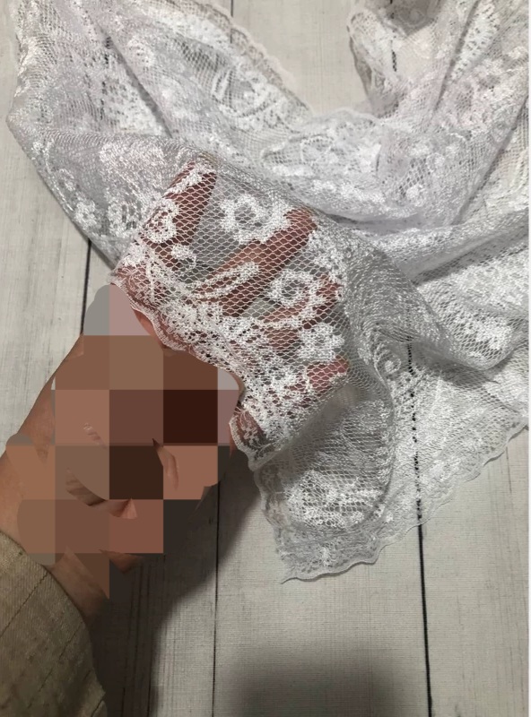 روسری گیپور سه گوش  کوتاه دوردانتل